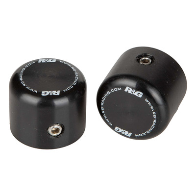 Tampons de protection de fourche R&G Racing noirs Honda CBR 125 R 11-17