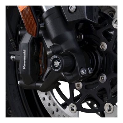 Tampons de protection de fourche R&G Racing noirs Kawasaki Ninja 1000 SX 20-21