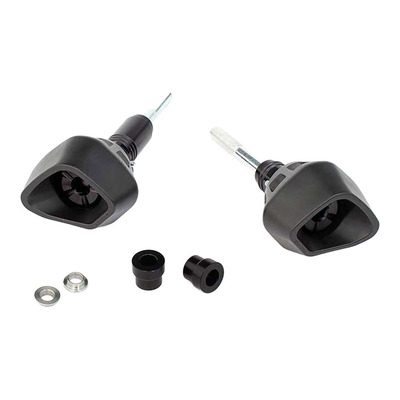 Tampons de protection Evotech Defender noirsYamaha YZF-R6 17-19