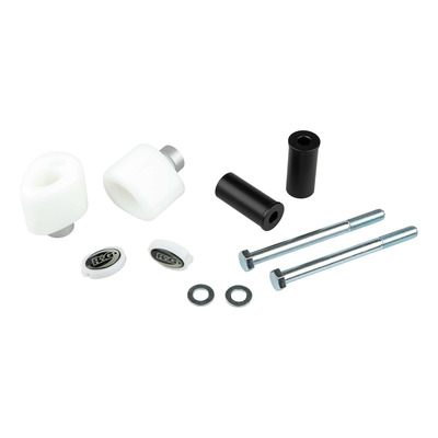 Tampons de protection R&G Racing Aero blanc/noir Triumph Tiger 1200 GT Pro 22-25