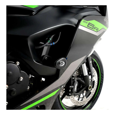 Tampons de protection R&G Racing Aero Kawasaki ZX-6 R 24-25