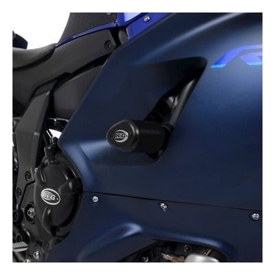 Tampons de protection R&G Racing Aero noir Yamaha R7 2022
