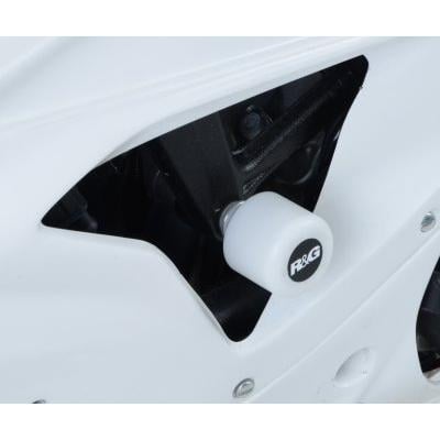 Tampons de protection R&G Racing Aero Race Blanc BMW S 1000 RR 10-18
