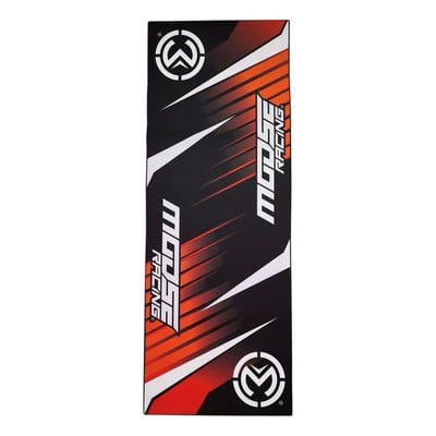 Tapis de garage Moose Racing orange/noir 200x80 cm