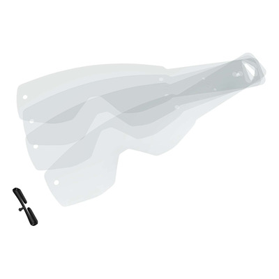 Tear-Off masque Scott Hustle X WFS - 20pcs
