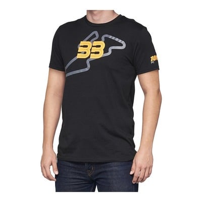 Tee-shirt 100% BB33 Brad Binder Track noir