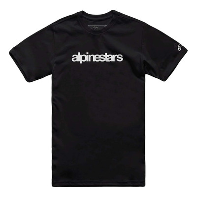 Tee-Shirt Alpinestars Heritage Logo noir/blanc