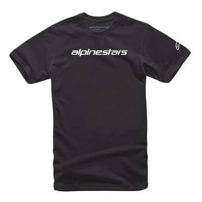 Tee-shirt Alpinestars Wordmark noir/gris