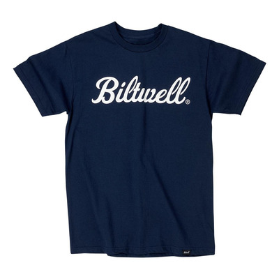 Tee-shirt Biltwell Script bleu