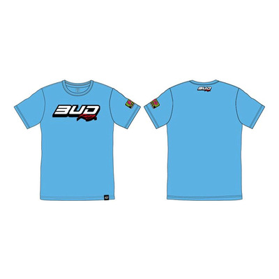 Tee-Shirt Bud Racing Logo bleu ciel