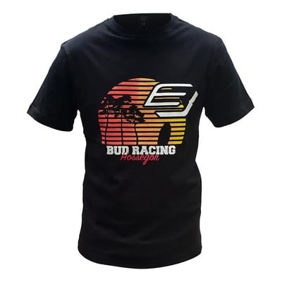 Tee-shirt Bud Racing Sunset noir