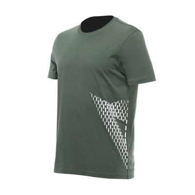 Tee-shirt Dainese Big Logo vert/blanc