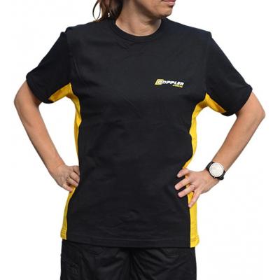 Tee-shirt Doppler noir / jaune