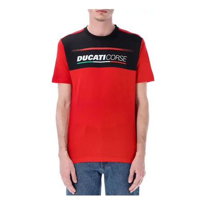 Tee-shirt Ducati Corse rouge/noir 2023
