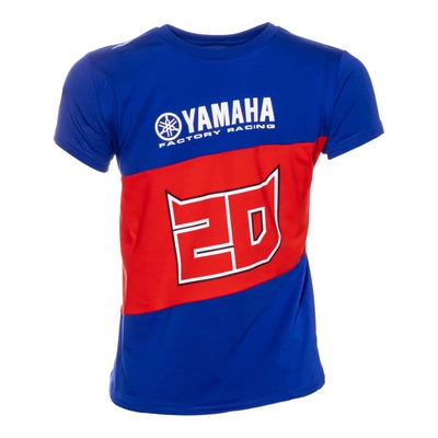 Tee-shirt enfant Dual Yamaha Fabio Quartararo 20 bleu/rouge
