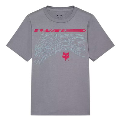 Tee-Shirt enfant Fox Racing Youth Elevated light grey