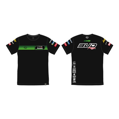Tee-Shirt enfant Team Bud Racing 23 vert/noir
