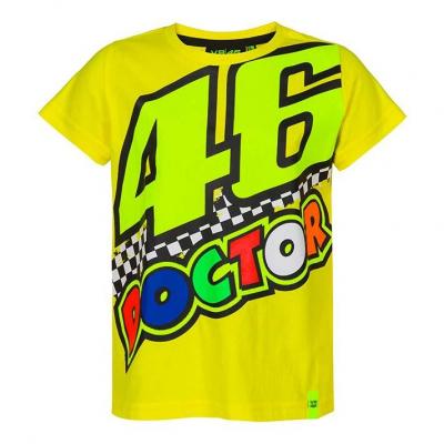 Tee-shirt enfant VR46 The Doctor jaune