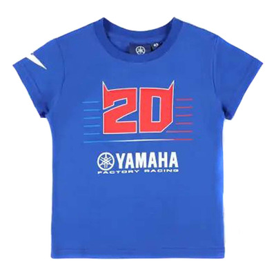 Tee-shirt enfant Yamaha Factory Dual FQ20 Kid bleu 2023