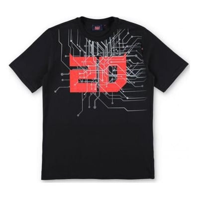 Tee-shirt Fabio Quartararo Cyber 20 noir/rouge