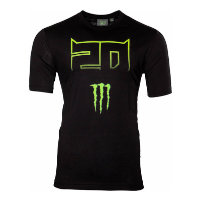 Tee-shirt Fabio Quartararo Monster Energy noir/vert