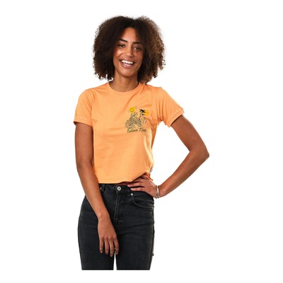Tee-shirt femme Eudoxie Crop Top Laurie orange
