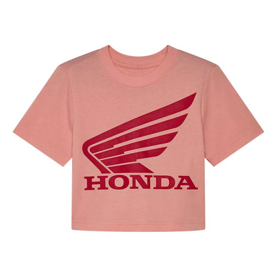Tee-Shirt femme Fox Racing W Fox X Honda Baby pale pink
