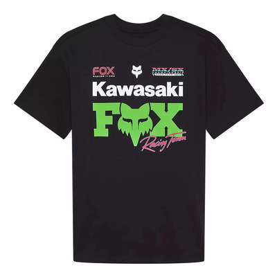 Tee-Shirt femme Fox Racing W Fox X Kawasaki black