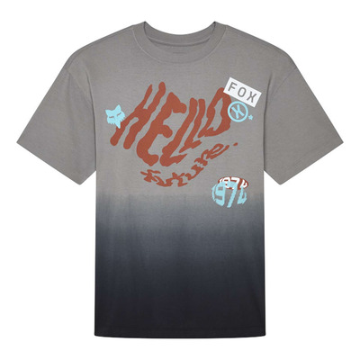 Tee-Shirt femme Fox Racing W Hello Future steel grey