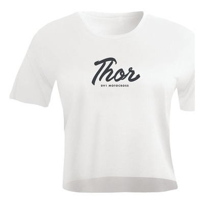 Tee-shirt femme Thor Women's Script CRP blanc