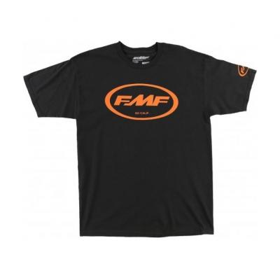 Tee-shirt FMF Classic Don noir logo orange