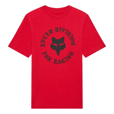 Tee-shirt Fox Racing enfant Badge SS Medium Red
