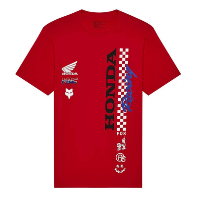 Tee-Shirt Fox Racing Honda red