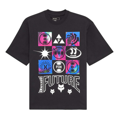 Tee-Shirt Fox Racing Image Cosmo Oversized black