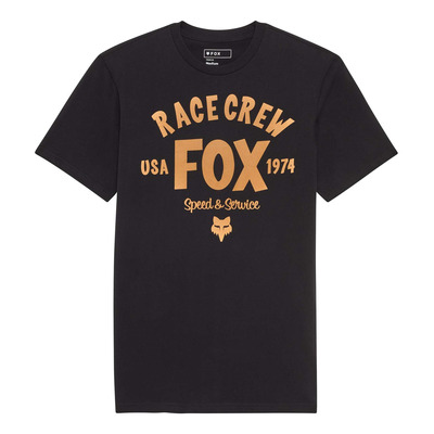 Tee-Shirt Fox Racing Slogan black