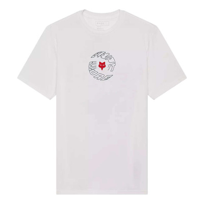 Tee-Shirt Fox Racing Spiral optique white
