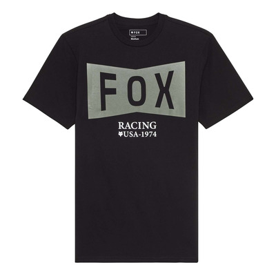 Tee-Shirt Fox Racing Typeface black