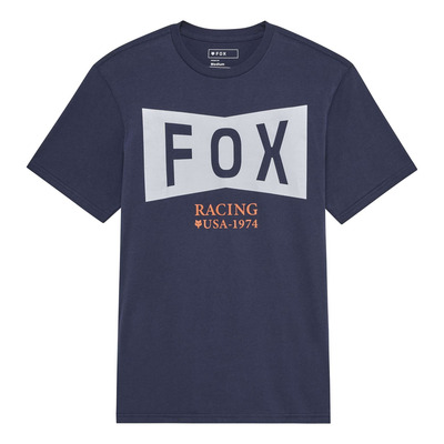 Tee-Shirt Fox Racing Typeface midnight