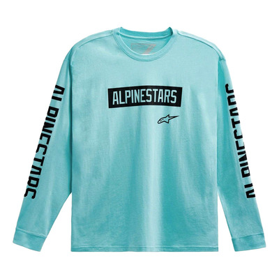 Tee-Shirt manches longues Alpinestars Face Off bleu
