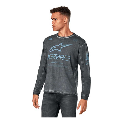 Tee-Shirt manches longues Alpinestars Nook Knit dark grey