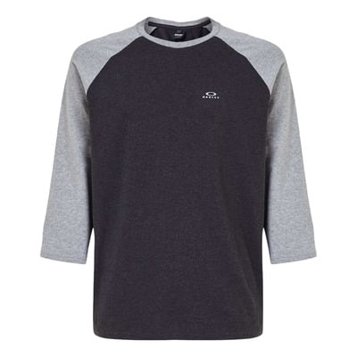 Tee-Shirt manches longues Oakley Relax Raglan 3/4 gris