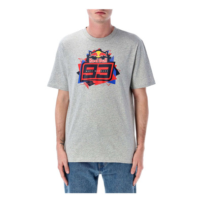 Tee-shirt Marquez Red Bull Front Logo sport grey