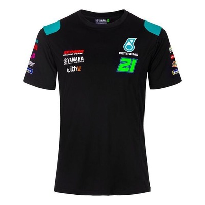 Tee-shirt Replica Team Petronas Morbidelli noir