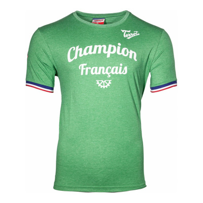 Tee-shirt Terrot Champion Français vert foret