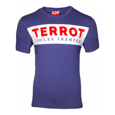 Tee-shirt Terrot Cycle Français bleu marine