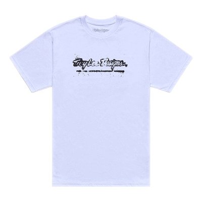Tee-Shirt Troy Lee Designs Repeat blanc