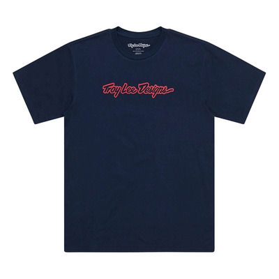Tee-Shirt Troy Lee Designs Signature navy