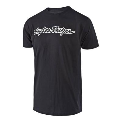 Tee-shirt Troy Lee Designs Signature noir