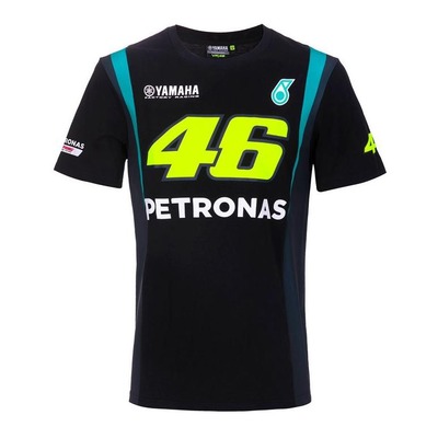Tee-shirt VR46 Petronas noir
