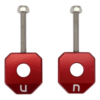 Tendeur de chaîne axe de 12 mm Carenzi anodisé rouge Gilera SMT 50 2004-21